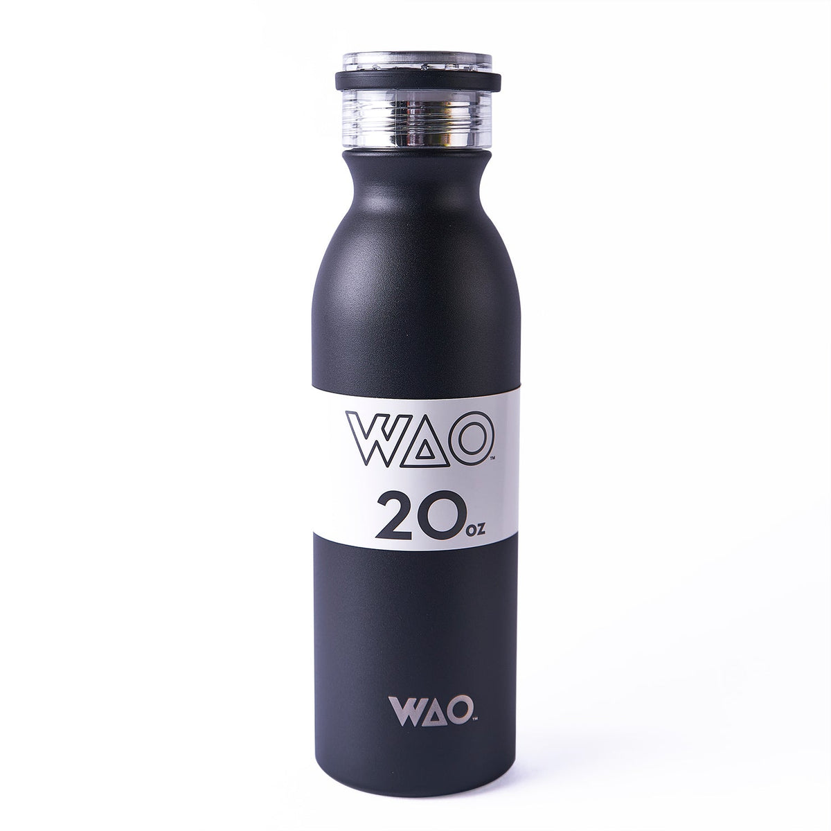 Botella Con Tapa Térmica 20 Oz Color Negro_001